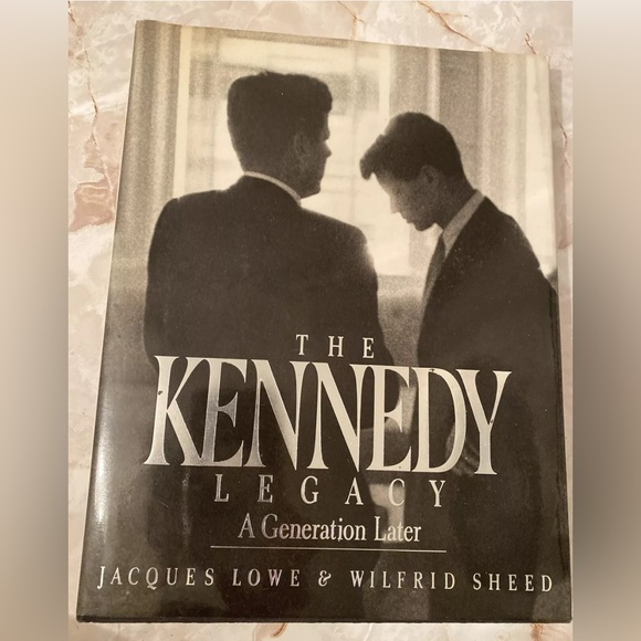 The Kennedy Legacy: A Generation Later 1988 Hardcover Book JFK Photo Prayer Card - Picture 3 of 7